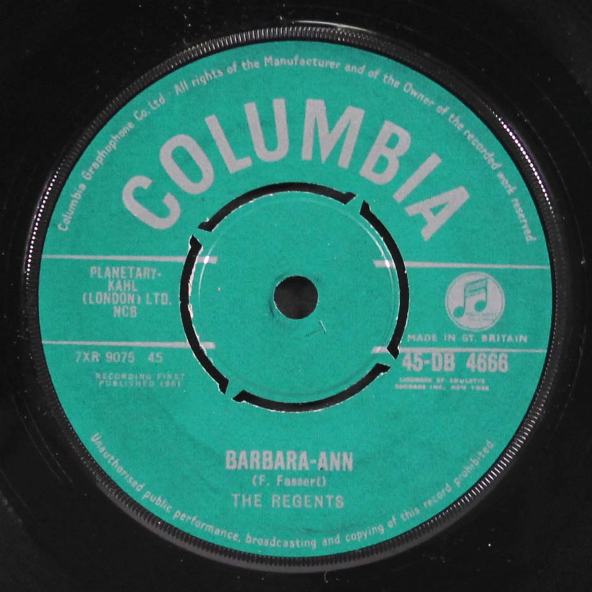 barbara-ann / i'm so lonely by REGENTS