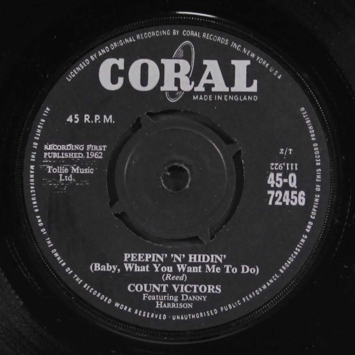 peepin' 'n hidin' / don't laugh at me by COUNT VICTORS
