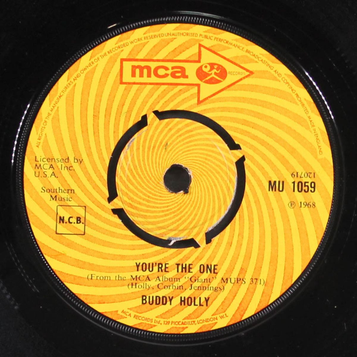 love is strange / you're the one by BUDDY HOLLY