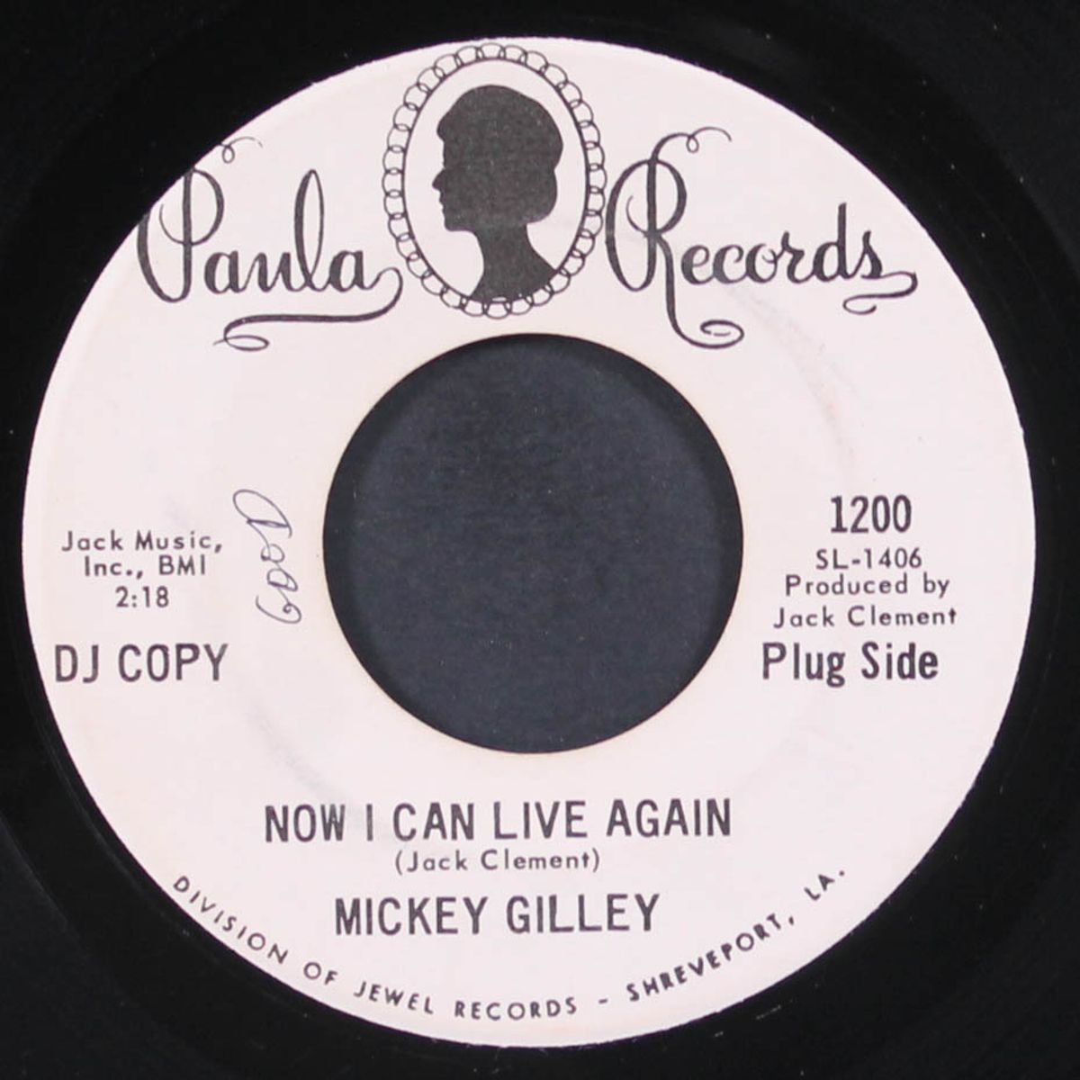 now i can live again / without you by MICKEY GILLEY