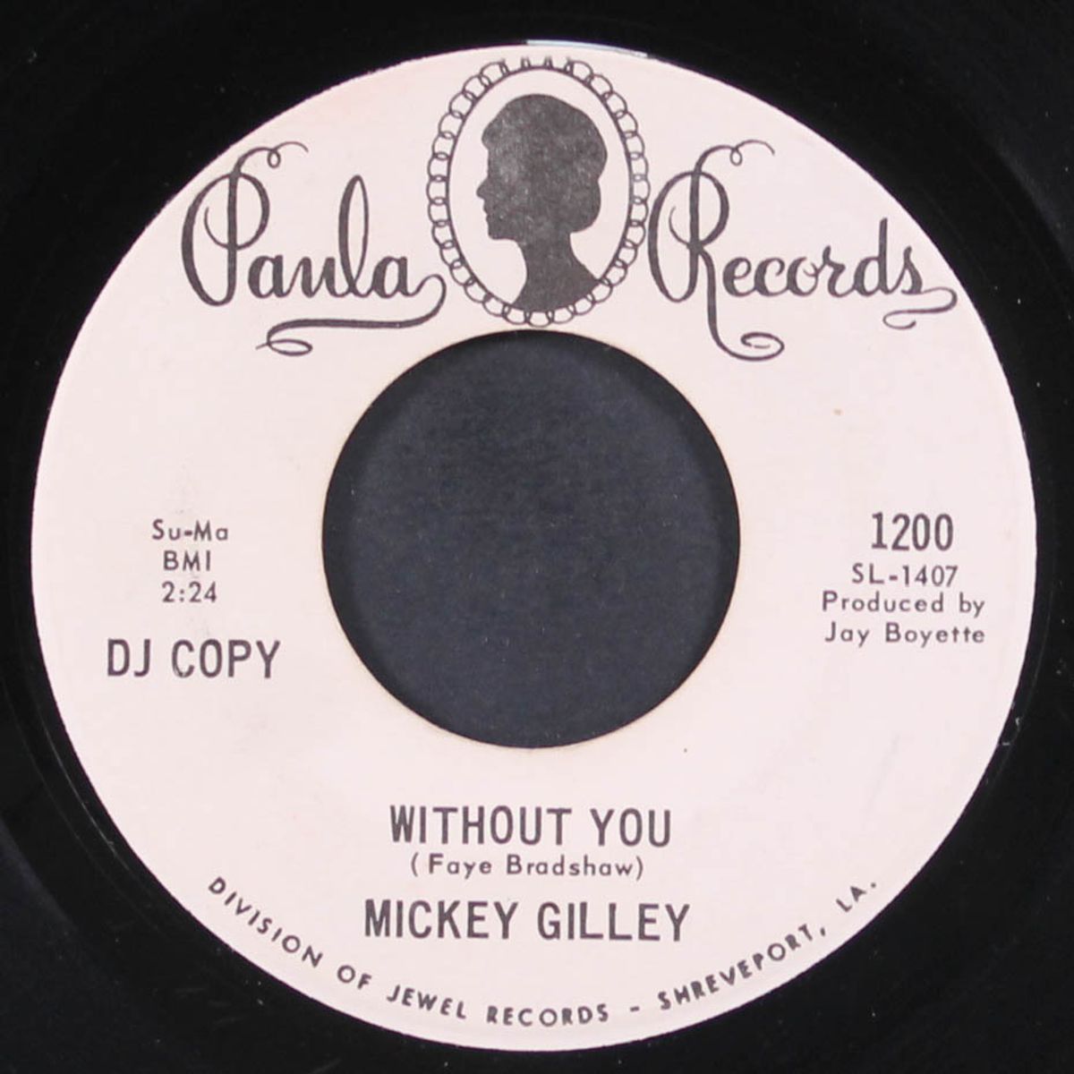 now i can live again / without you by MICKEY GILLEY