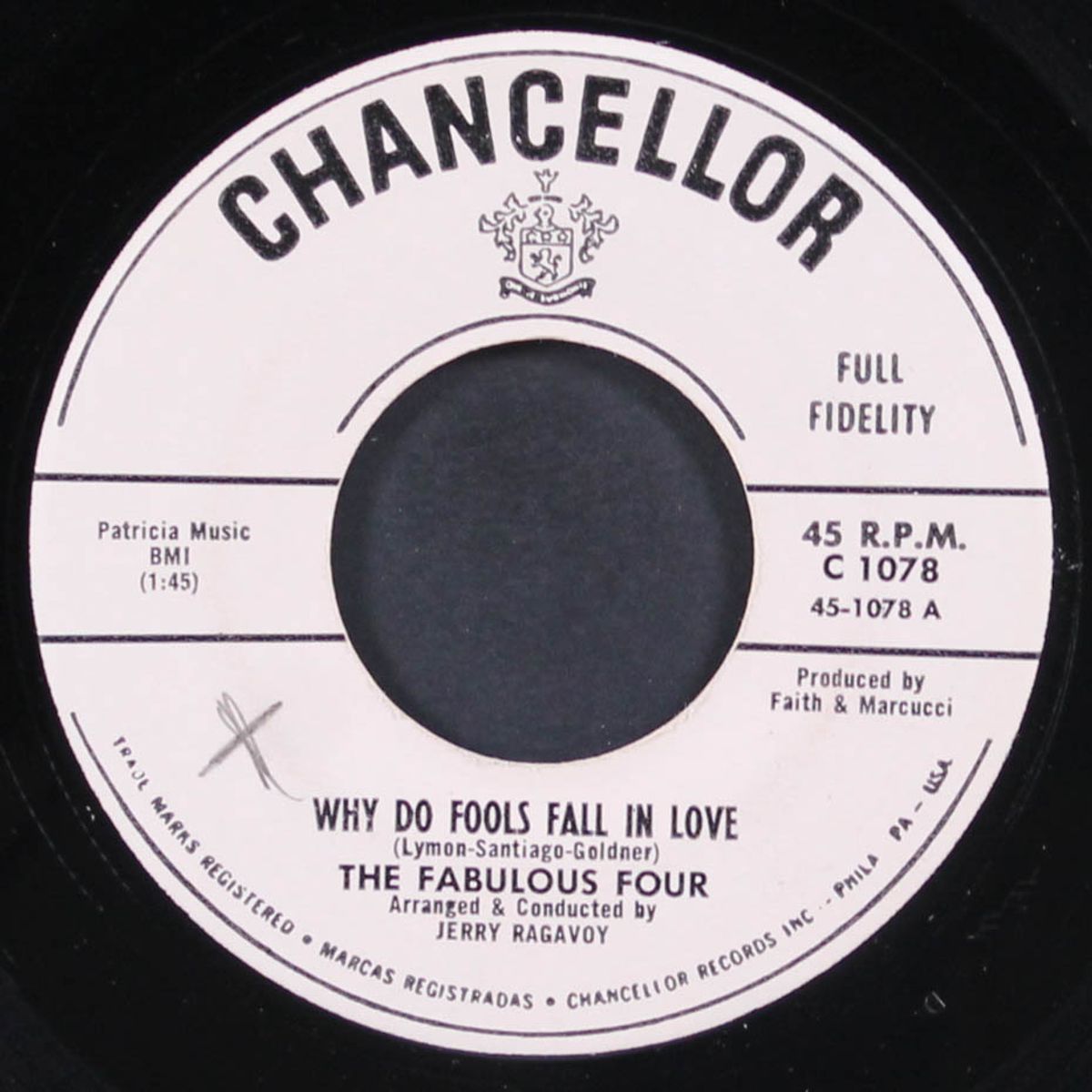 why do fools fall in love / the sounds of summer by FABULOUS FOUR