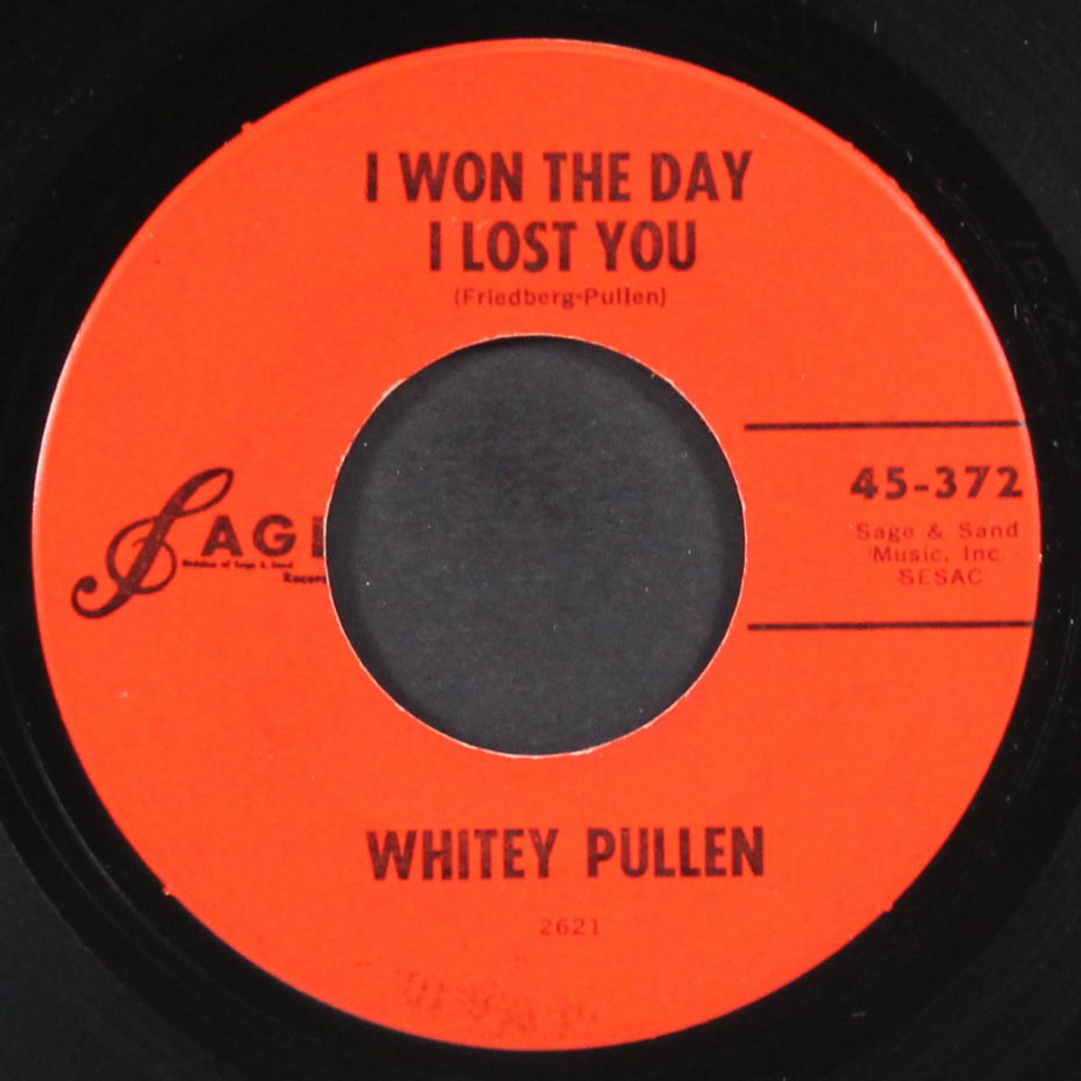crazy in love / i won the day i lost you by WHITEY PULLEN