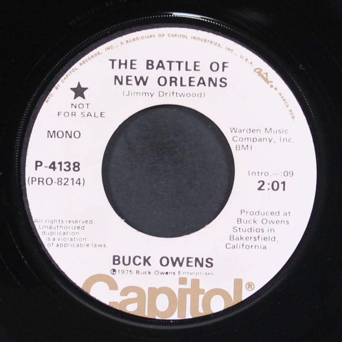 the battle of new orleans / mono by BUCK OWENS