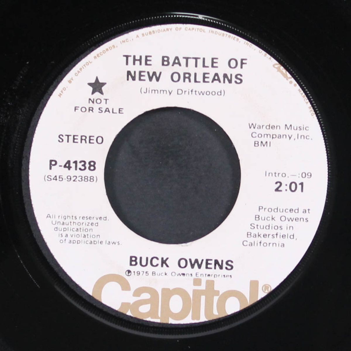 the battle of new orleans / mono by BUCK OWENS