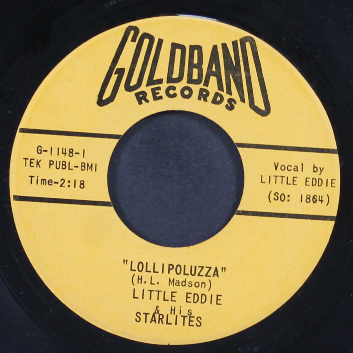 lollipoluzza / my heart just walked away by LITTLE EDDIE & STARLITES