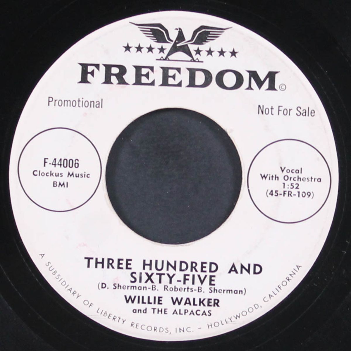 money mad man / three hundred and sixty-five by WILLIE WALKER & ALPACAS
