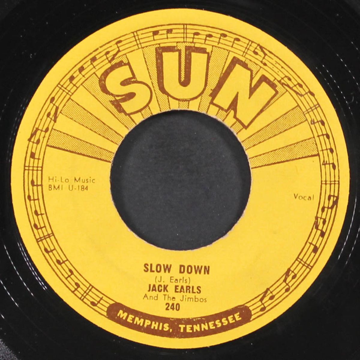 slow down / a fool for lovin' you by JACK EARLS