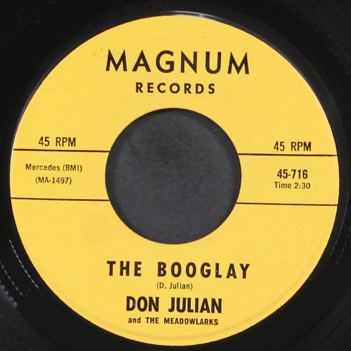 the booglay / lie by DON JULIAN & MEADOWLARKS