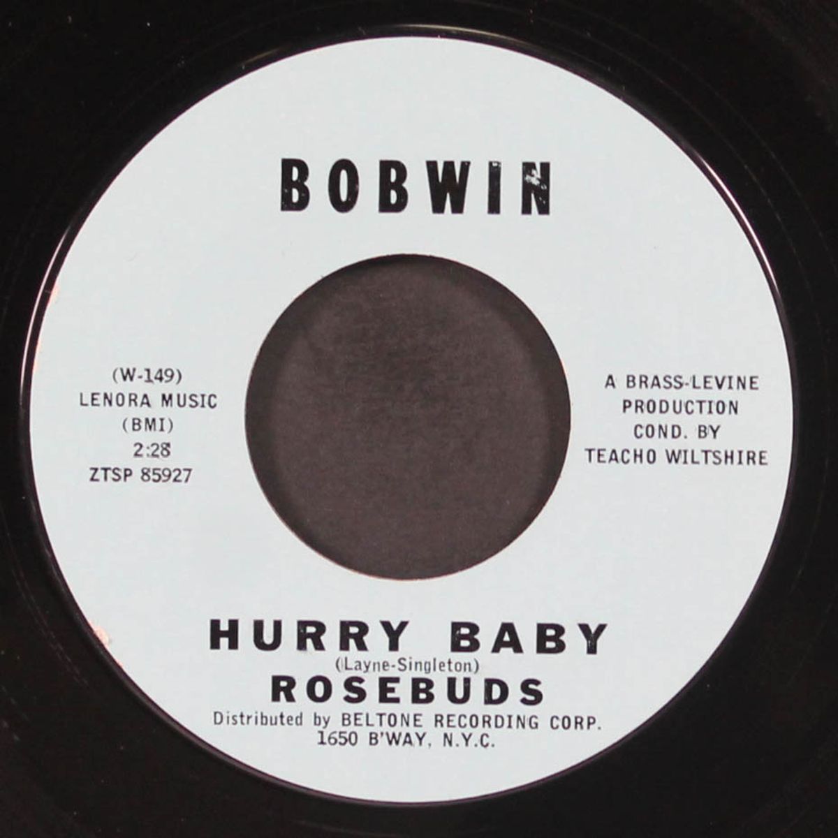 hurry baby / south side high by ROSEBUDS