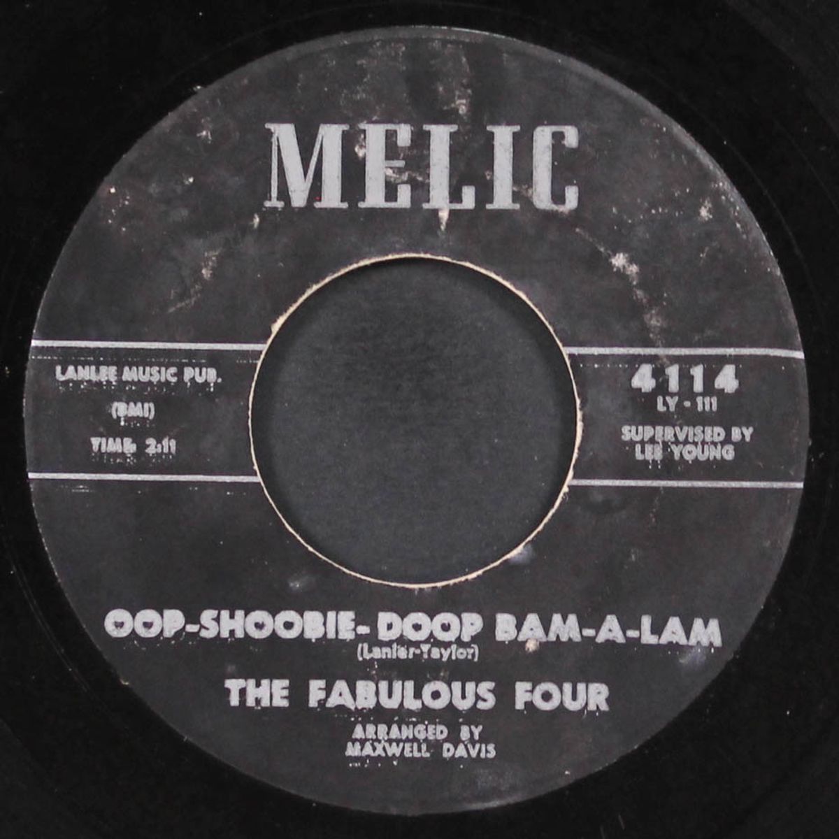 oop-shoobie-doop bam-a-lam / welcome me home by FABULOUS FOUR