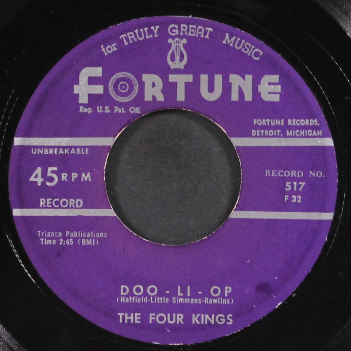 rose of tangier / doo-li-op by FOUR KINGS