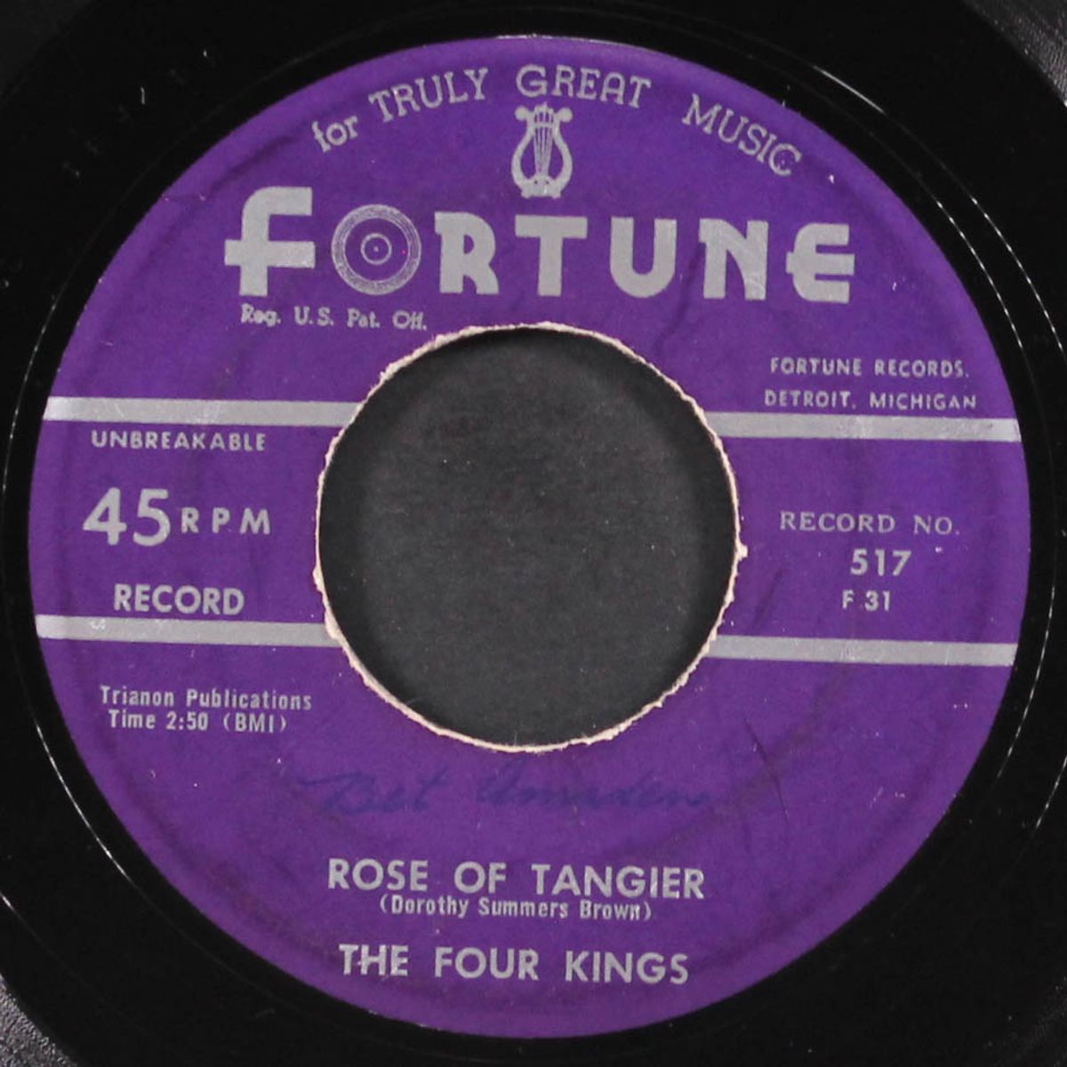 rose of tangier / doo-li-op by FOUR KINGS