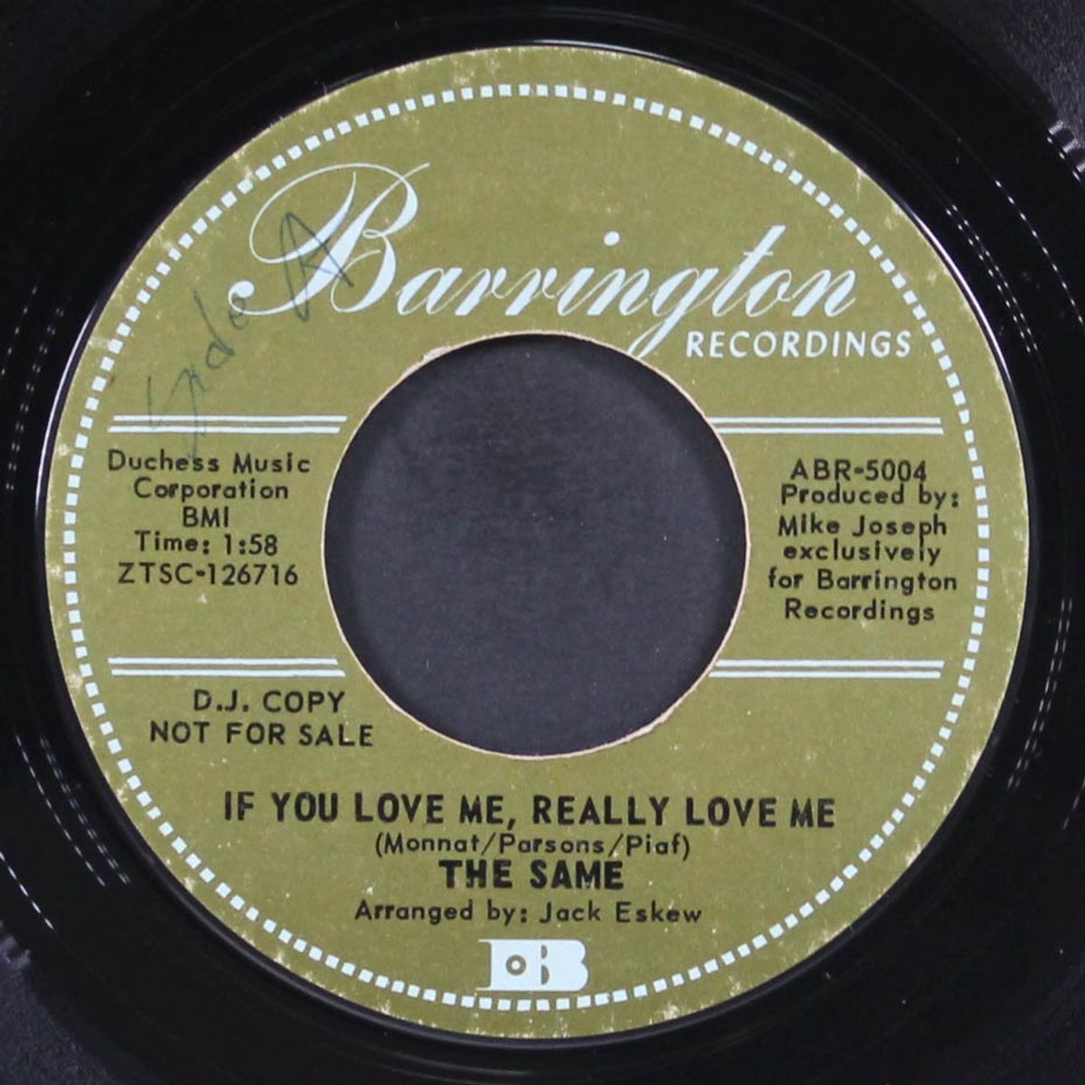 if you love me, really love me by SAME