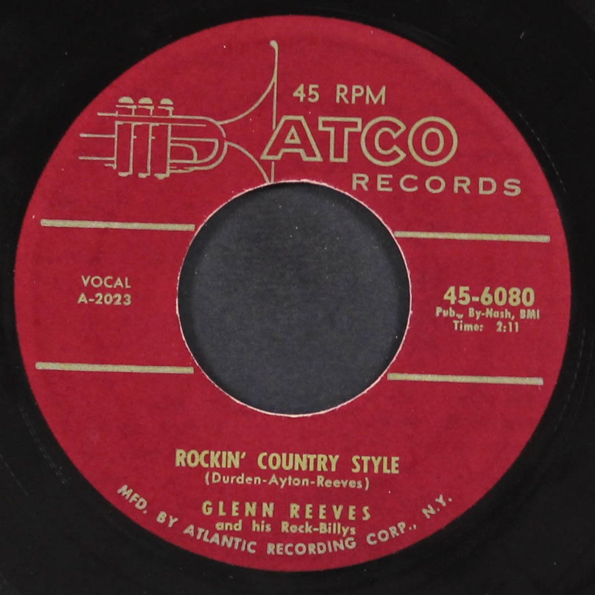drinkin' wine spo-dee-o-dee / rockin' country style by GLENN REEVES