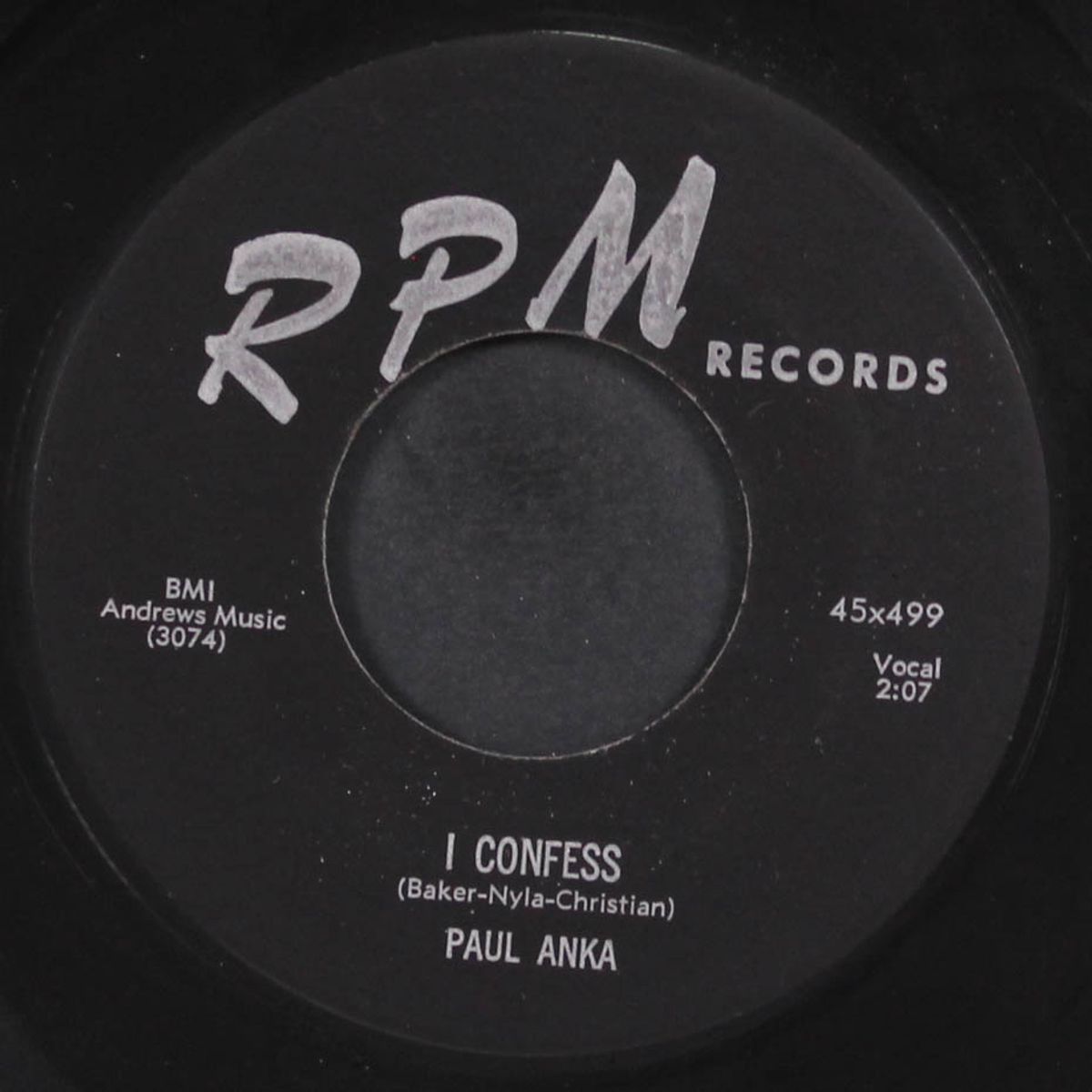 i confess / blau-wile-deveest-fontaine by PAUL ANKA