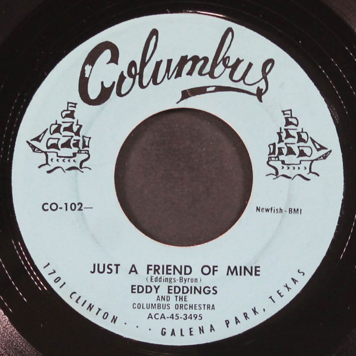 just a friend of mine / the same old situation by EDDY EDDINGS