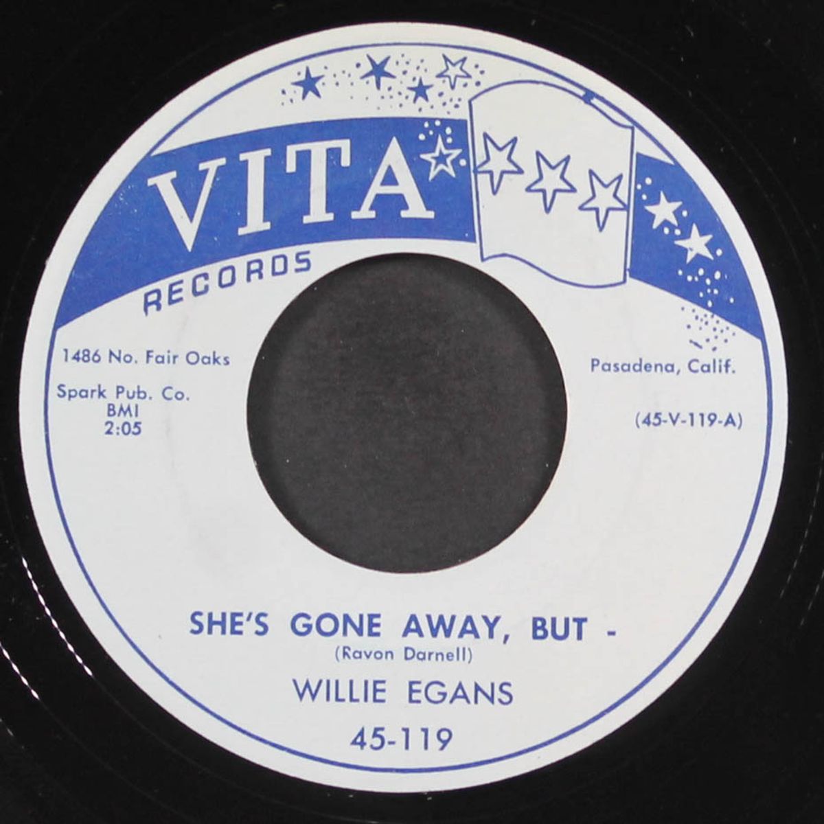 she's gone away, but / willie's blues by WILLIE EGANS