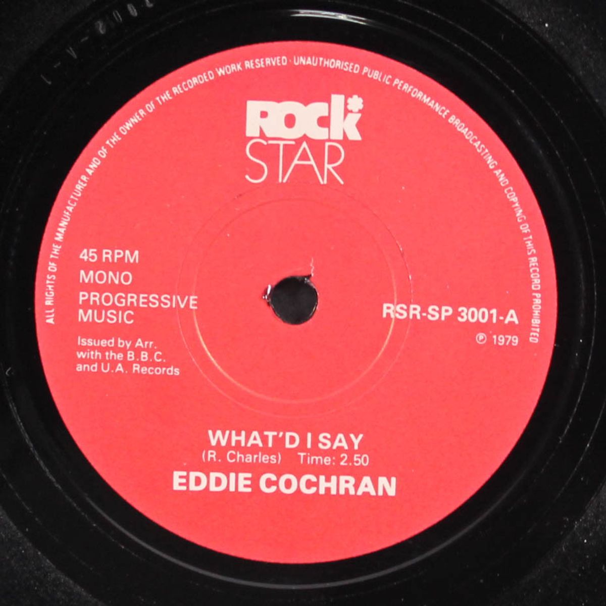 what'd i say / milk cow blues by EDDIE COCHRAN