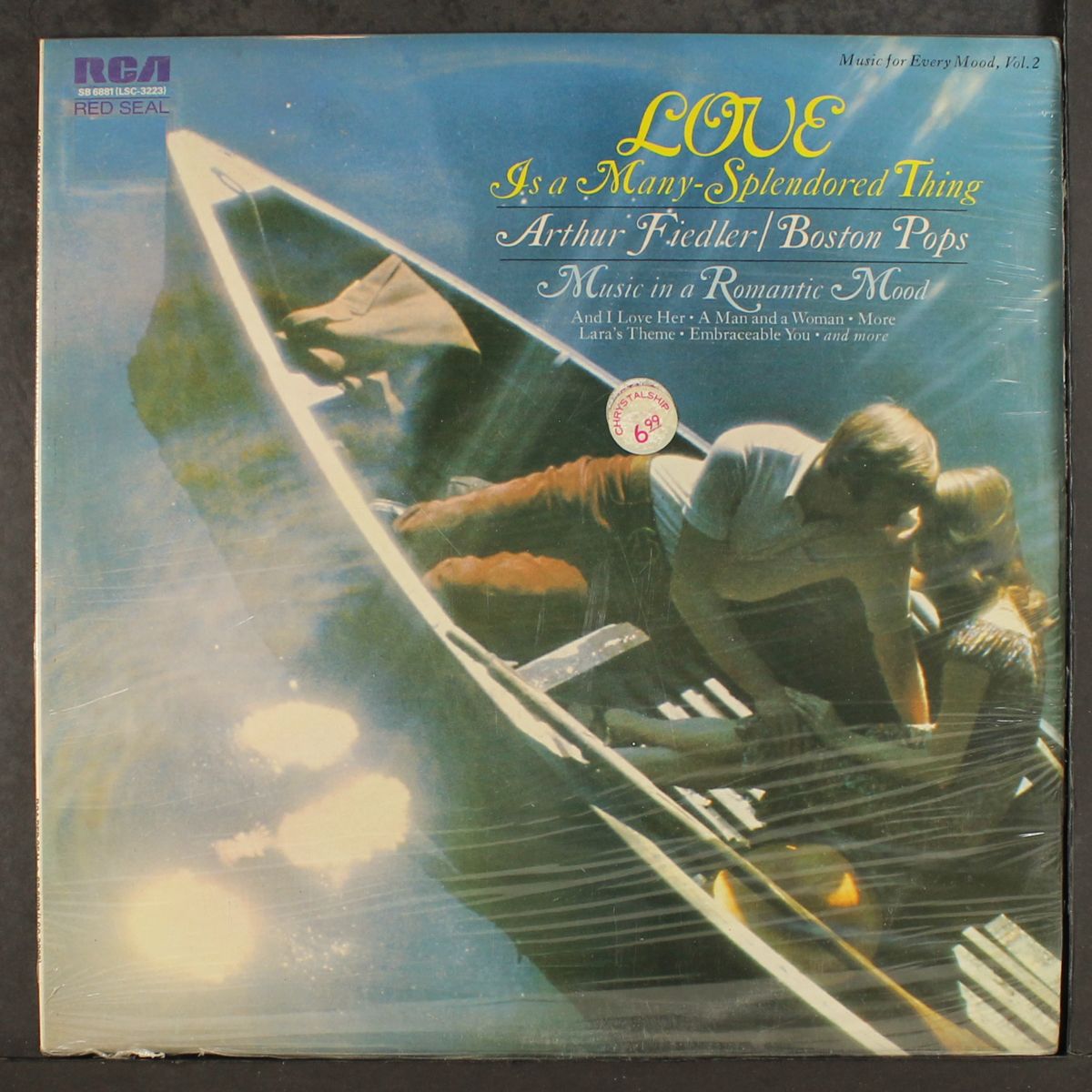 love is a many splendored thing - music in a romantic mood by ARTHUR FIEDLER & BOSTON POPS