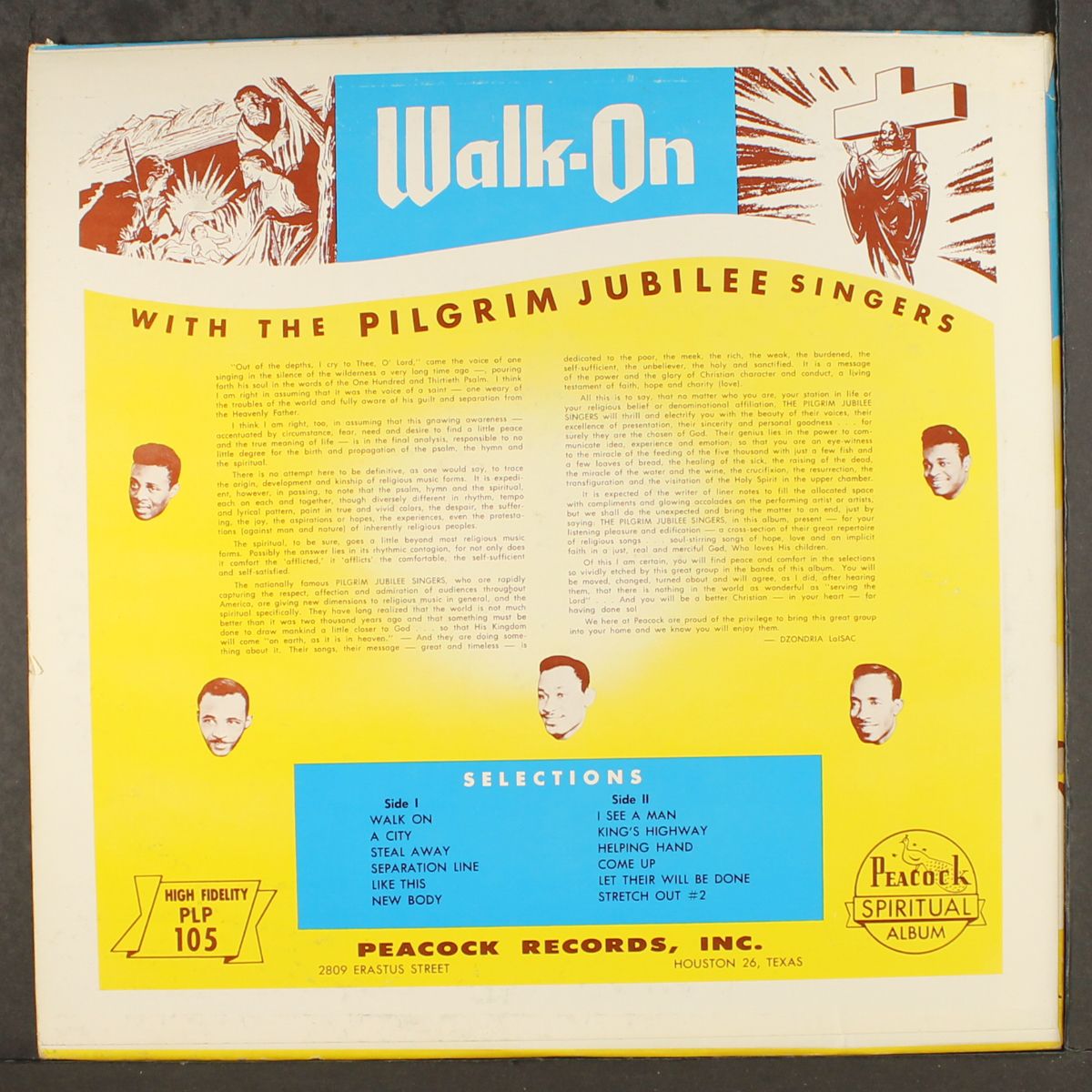 walk-on by PILGRIM JUBILEE SINGERS