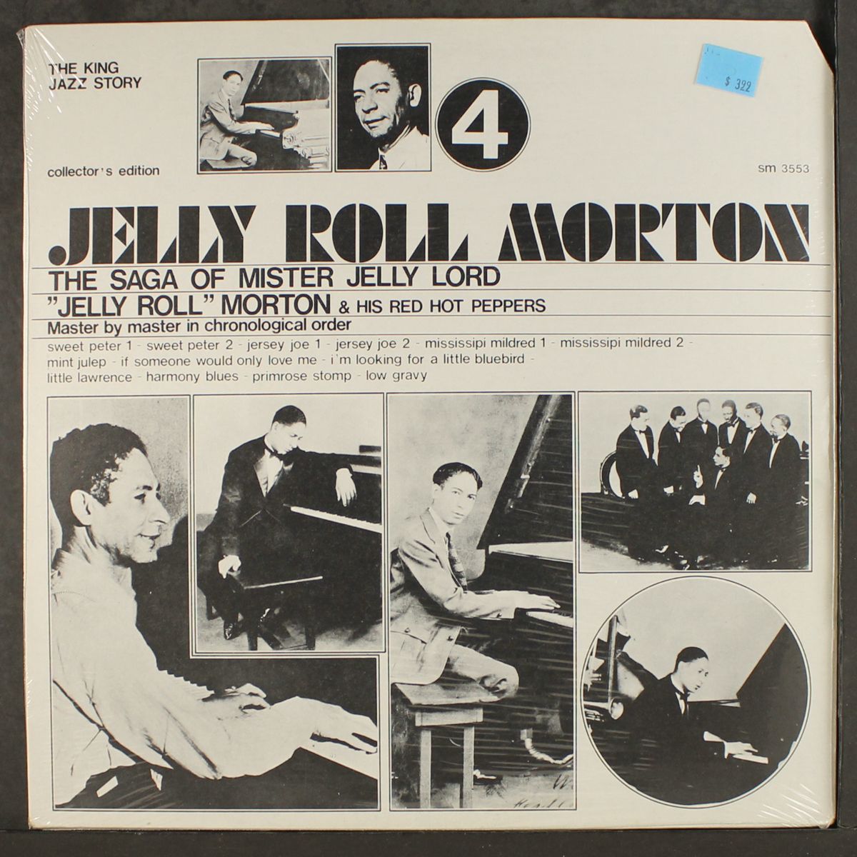 and his red hot pepper, vol. 4 by JELLY ROLL MORTON
