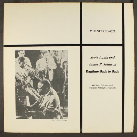 SCOTT JOPLIN / JAMES P. JOHNSON