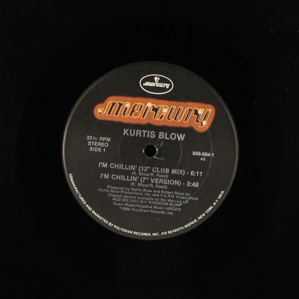 i'm chillin' / instro by KURTIS BLOW