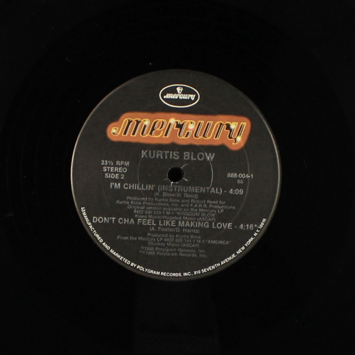 i'm chillin' / instro by KURTIS BLOW