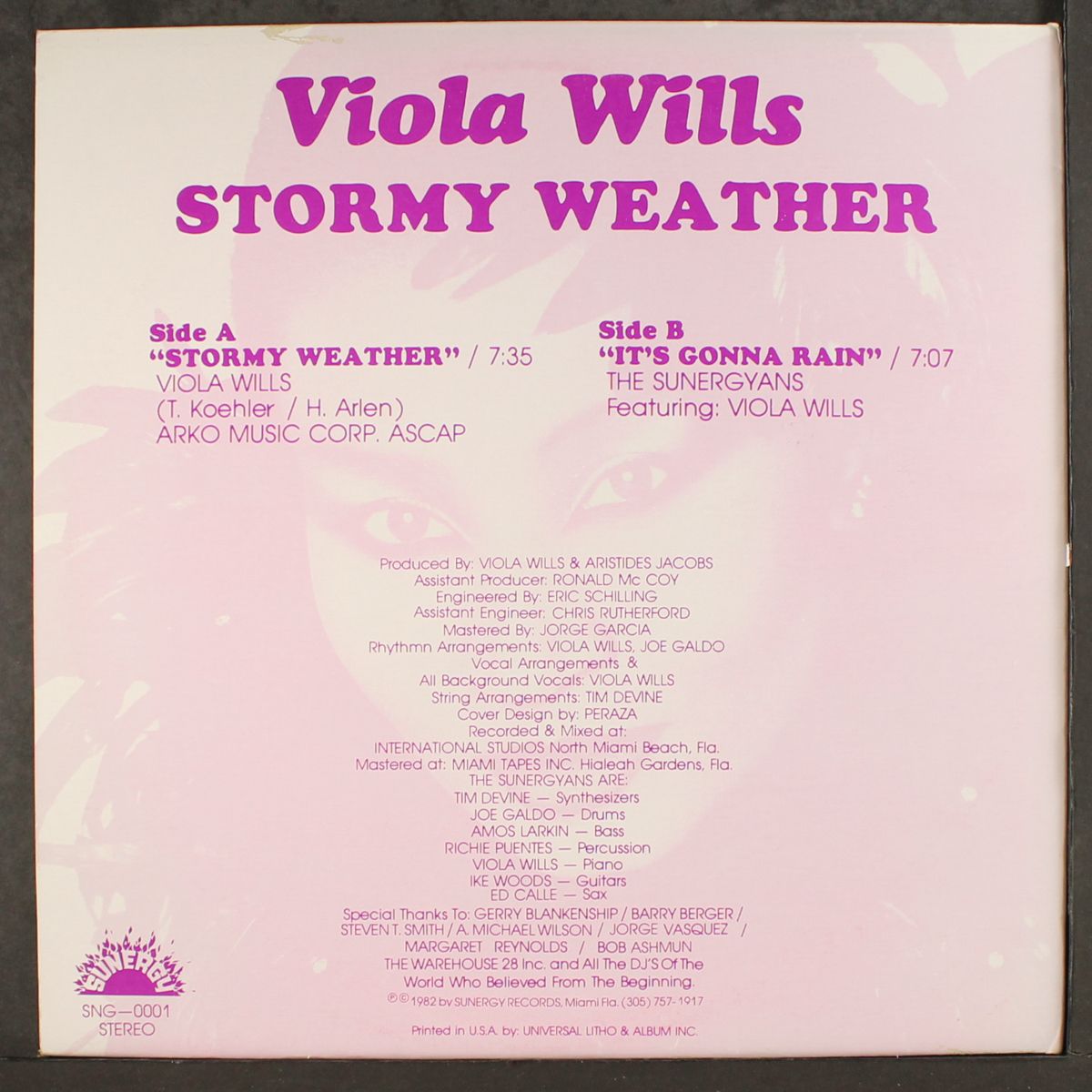 stormy weather by VIOLA WILLS