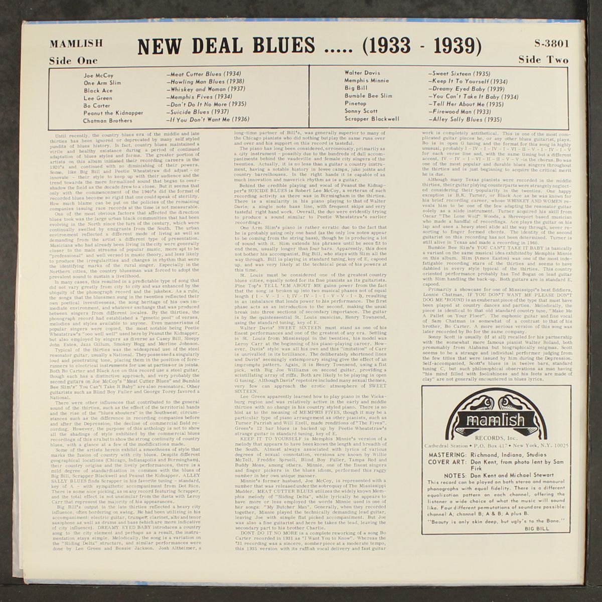 new deal blues by VARIOUS