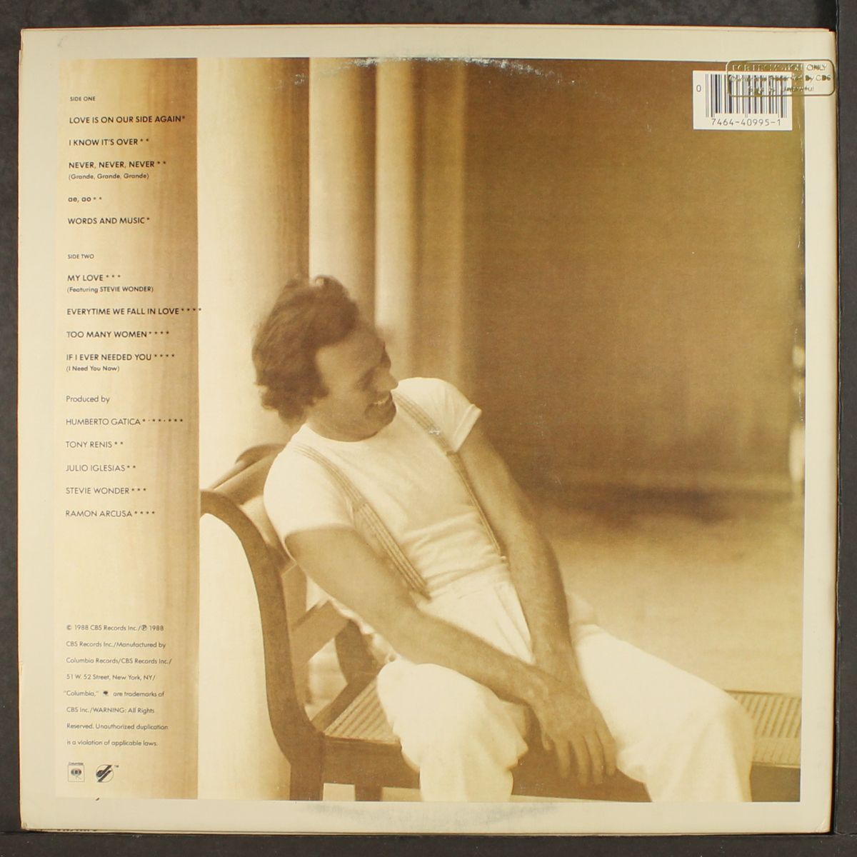 non stop by JULIO IGLESIAS