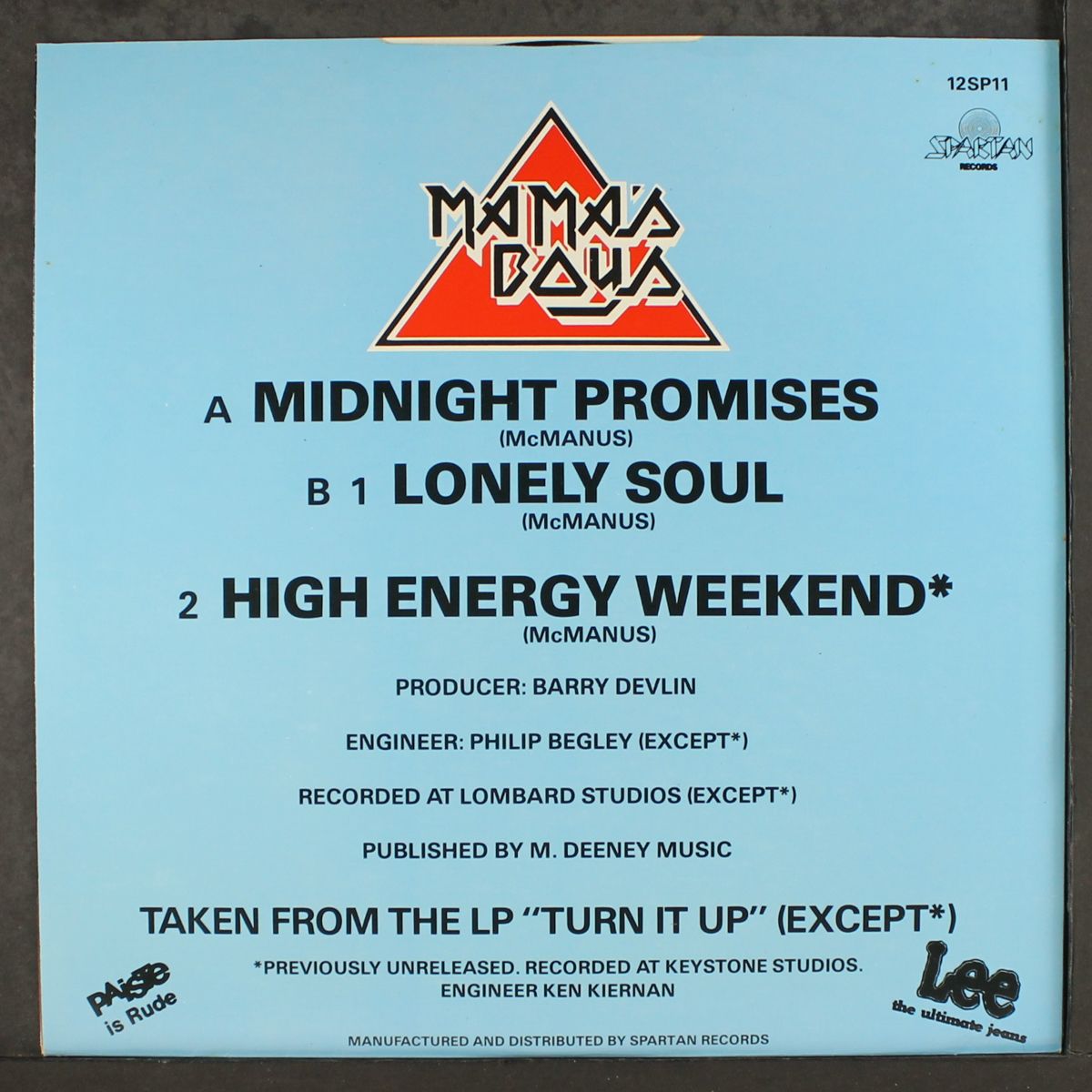 midnight promises by MAMA'S BOYS