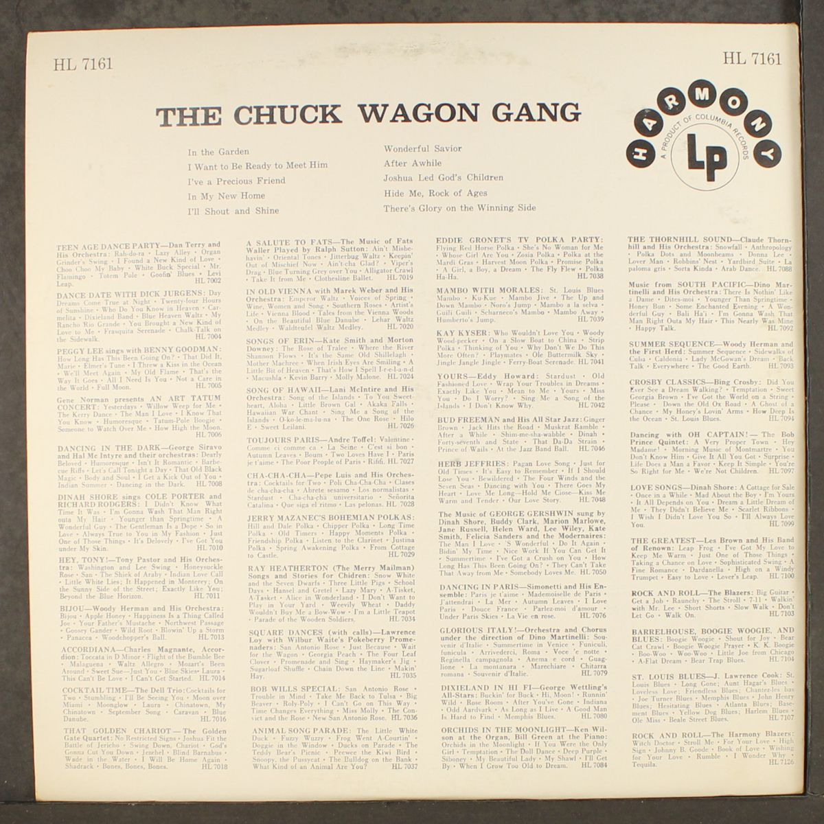 the chuck wagon gang by CHUCK WAGON GANG