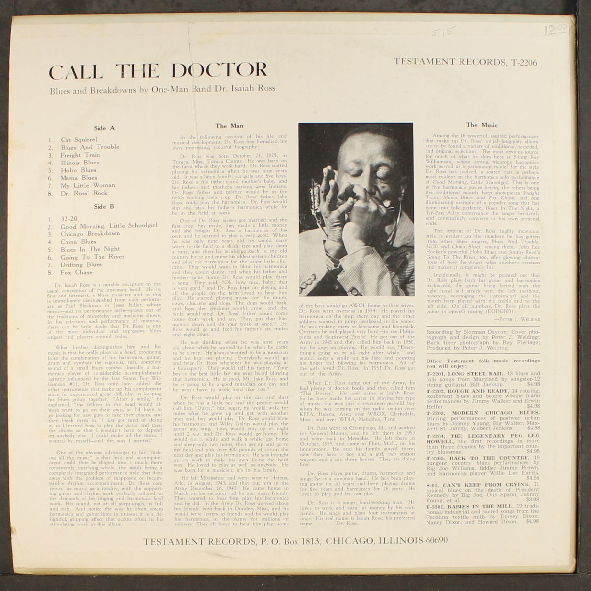 call the doctor by DR. ROSS