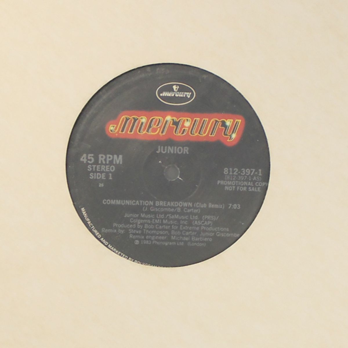 communication breakdown / extreme remix, instro by JUNIOR