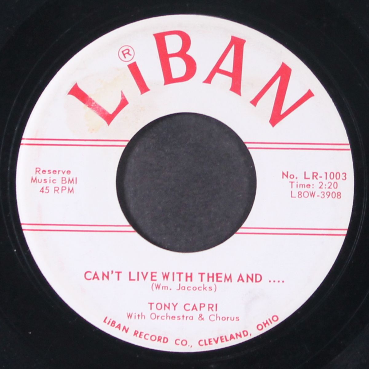 you thrill me by TONY CAPRI