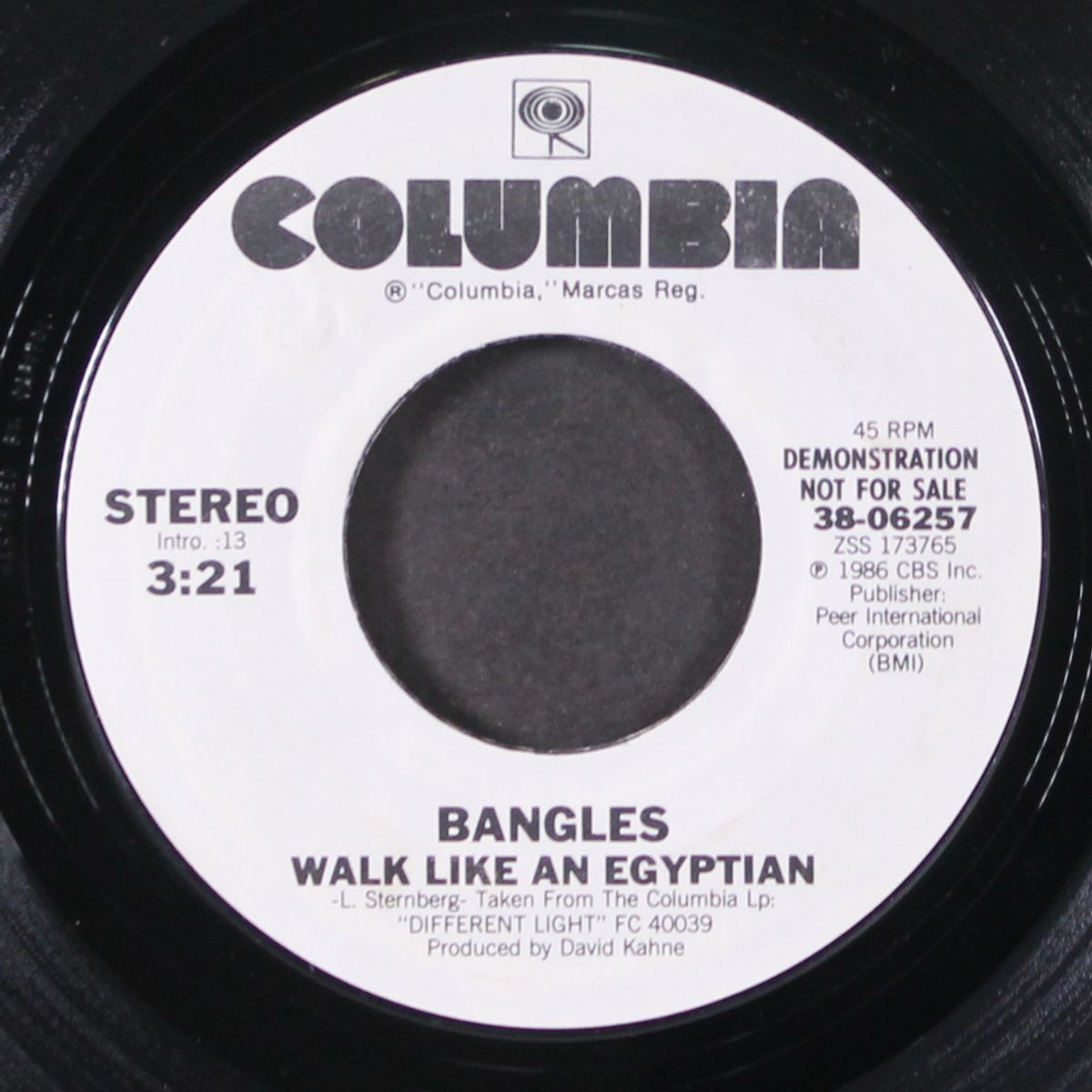 walk like an egyptian / same by BANGLES