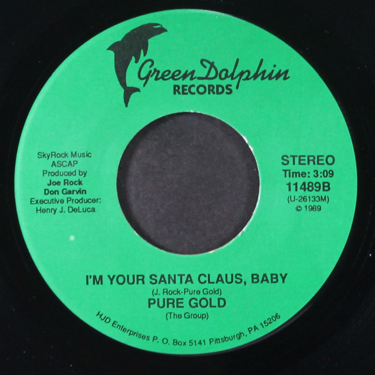 (please chase my) christmas blues / i'm your santa claus, baby by PURE GOLD