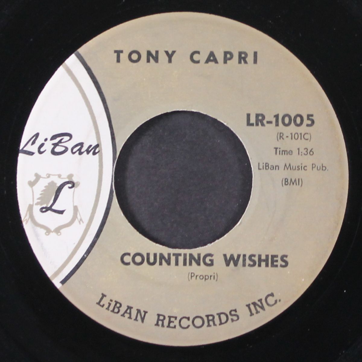 counting wishes / that's the way by TONY CAPRI