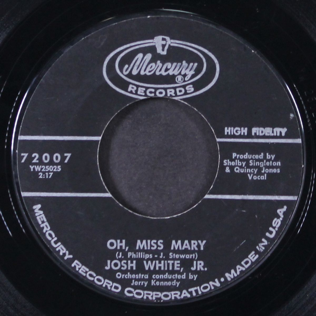 the land of love / oh, miss mary by JOSH WHITE JR.