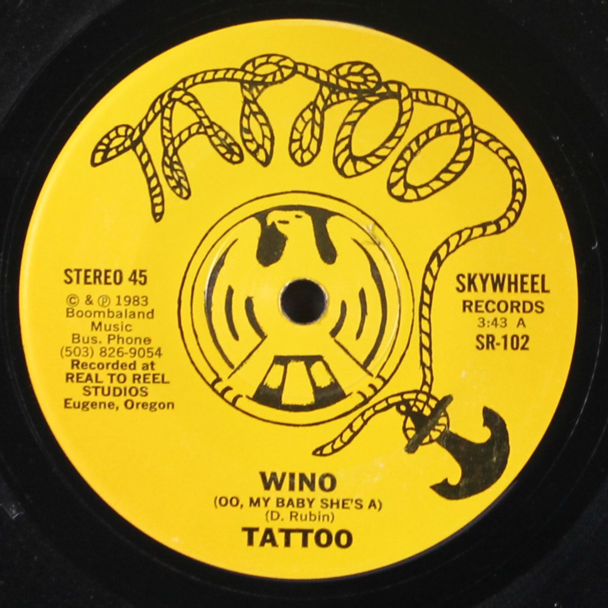 wino / never done nothin' that i didn't wanna do by TATTOO