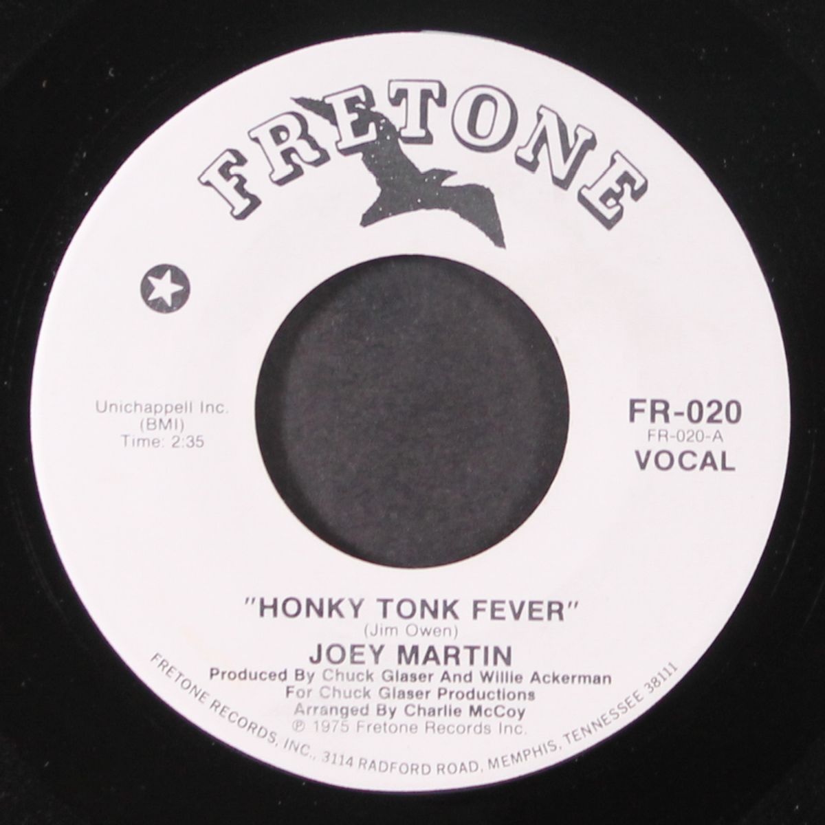 honky tonk fever / if i was coming home to you by JOEY MARTIN