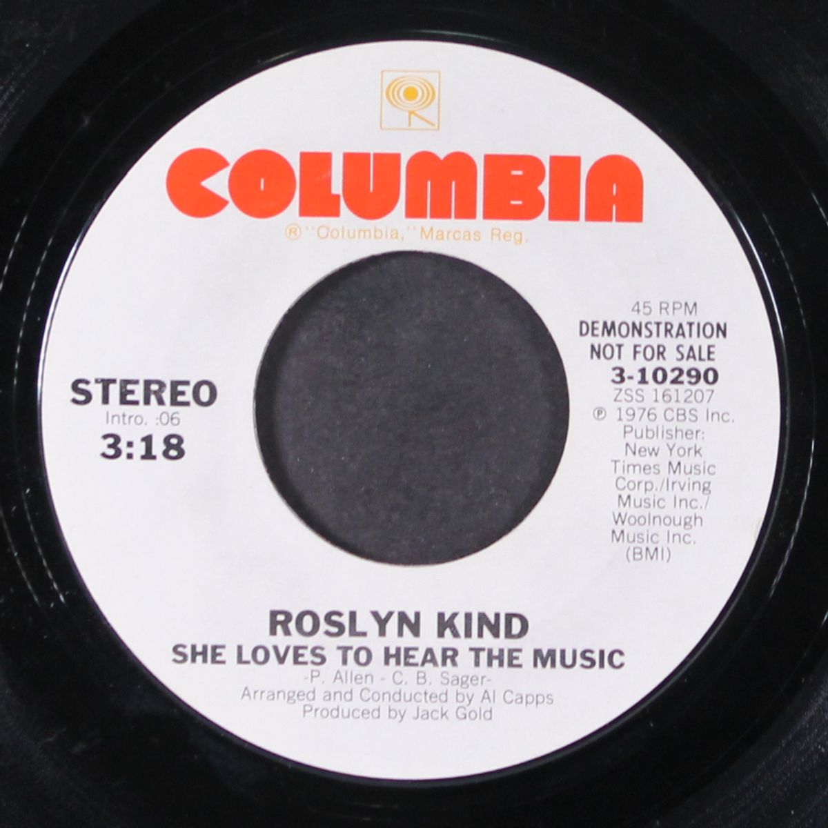 she loves to hear the music by ROSLYN KIND