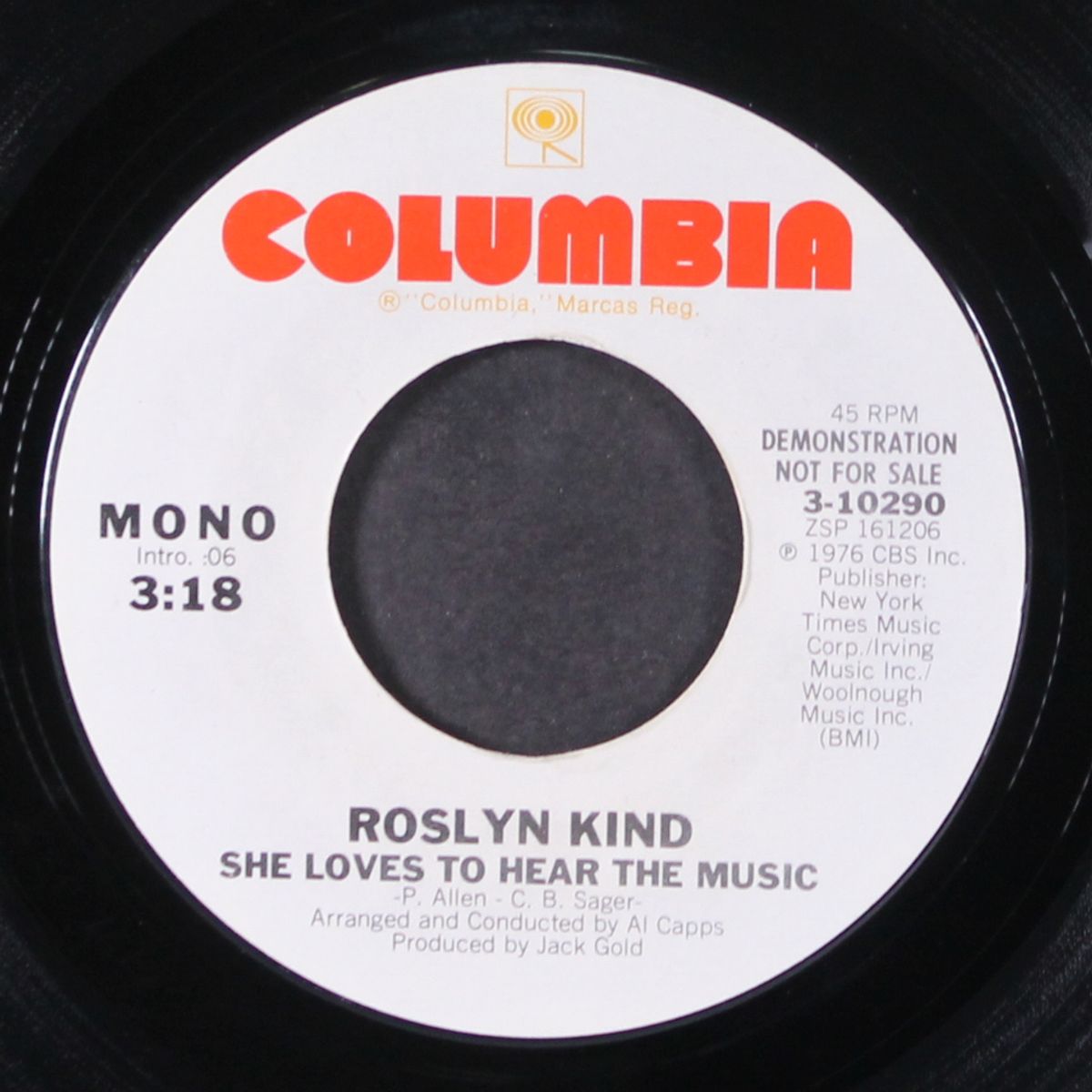 she loves to hear the music by ROSLYN KIND