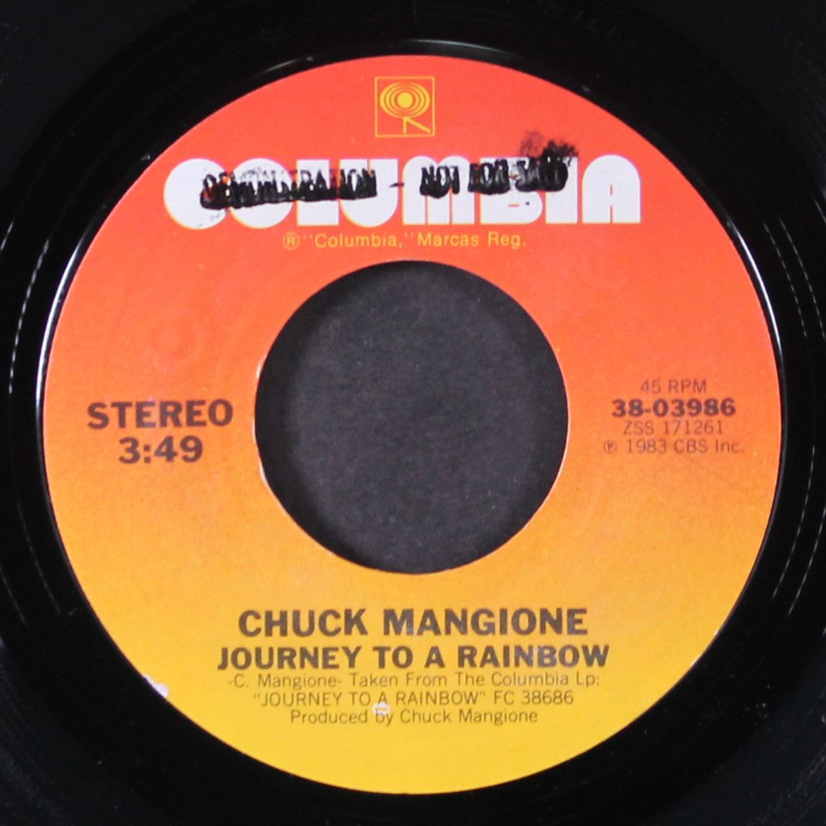 please stay the night / journey to a rainbow by CHUCK MANGIONE
