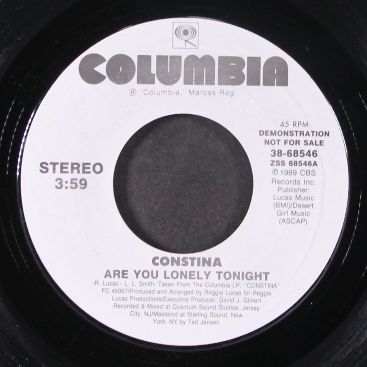 are you lonely tonight by CONSTINA