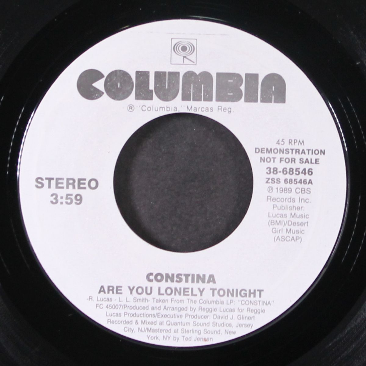 are you lonely tonight by CONSTINA