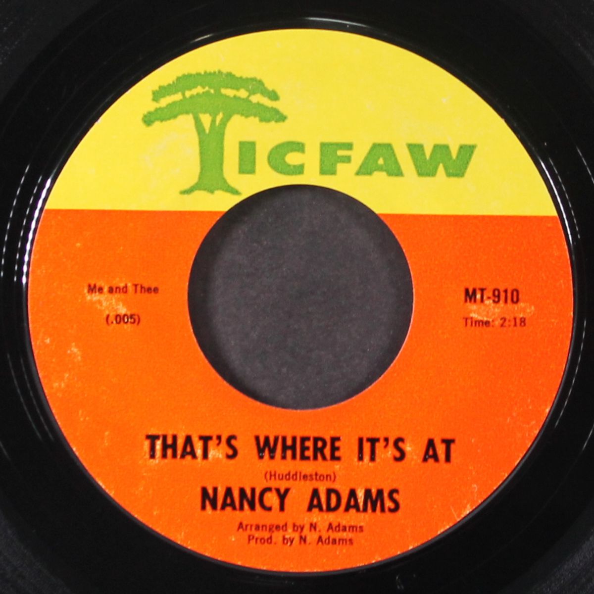 that's where it's at / he provided me by NANCY ADAMS