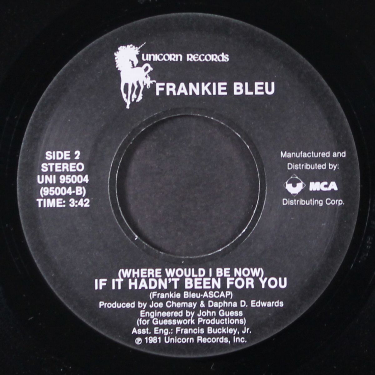 i'm waiting for your love / if it hadn't been for you by FRANKIE BLEU